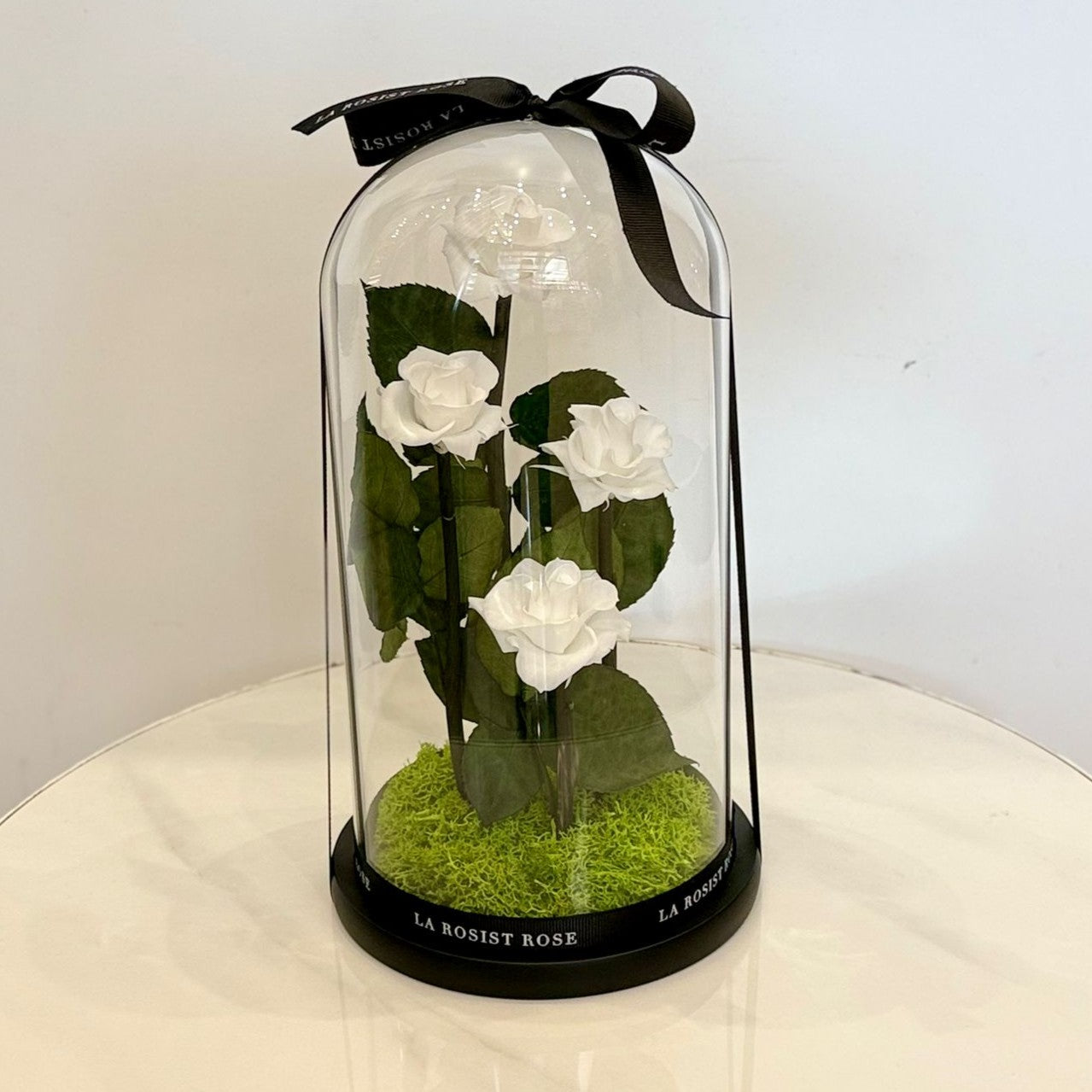 4pcs Small  Head Infinity Rose Dome/Size4